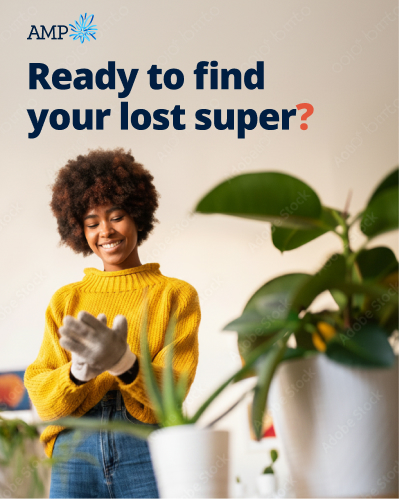 Social frame 1 — Ready to find your lost super?
